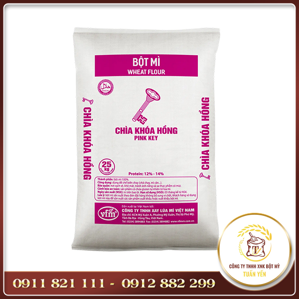 Bột mỳ Chìa khóa hồng